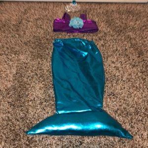 Doll mermaid outfit